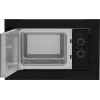 Beko BMOB20202B mikrobangų krosnelė Juoda Solo mikrobangų krosnelė Įmontuojama 20 L 800 W