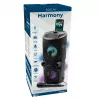 Nešiojamas stereo garsiakalbis SQUEAK SQ1004 Harmony BT 5.0, 40W RMS, Bluetooth 5.0, FM, LED, 8h baterija, Juoda