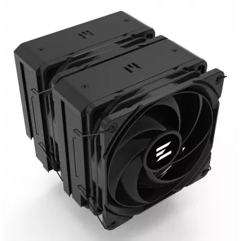 CPU aušintuvas ZALMAN CNPS14X Duo Juoda, dviejų ventiliatorių 120 mm aušinimo sprendimas