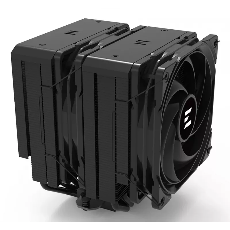 CPU aušintuvas ZALMAN CNPS14X Duo Juoda, dviejų ventiliatorių 120 mm aušinimo sprendimas
