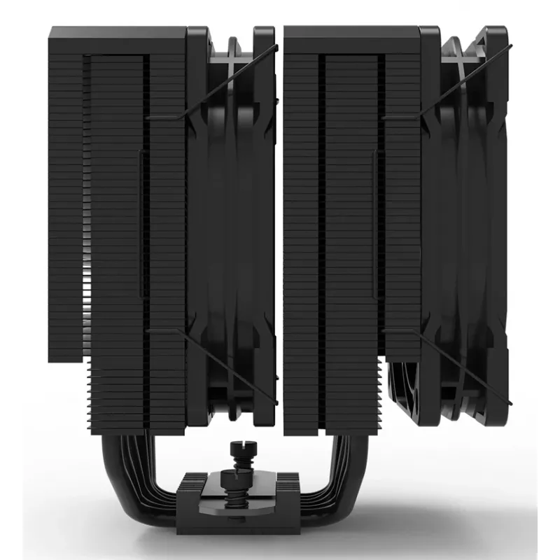 CPU aušintuvas ZALMAN CNPS14X Duo Juoda, dviejų ventiliatorių 120 mm aušinimo sprendimas
