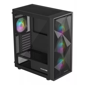 GENESIS Diaxid 605 ARGB Midi Tower Juoda
