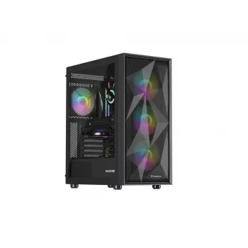 GENESIS Diaxid 605 ARGB Midi Tower Juoda