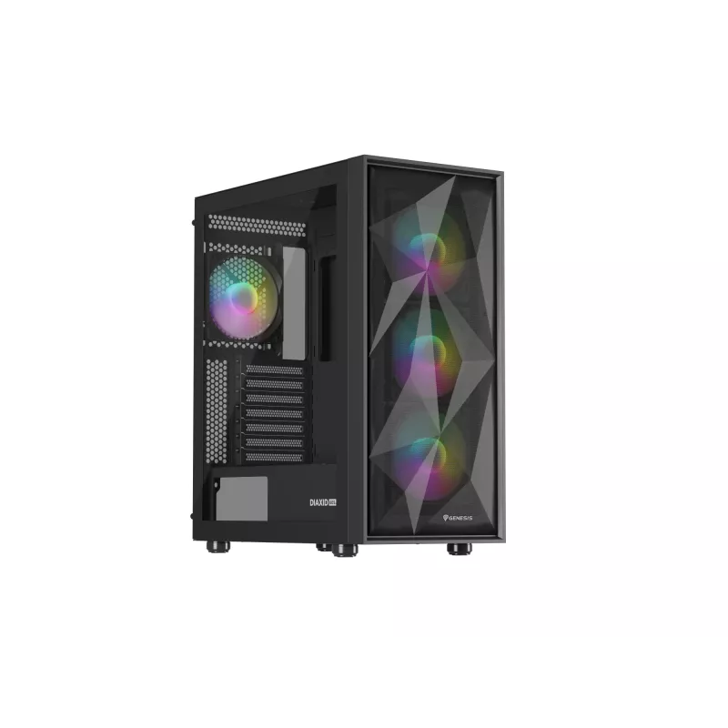 GENESIS Diaxid 605 ARGB Midi Tower Juoda