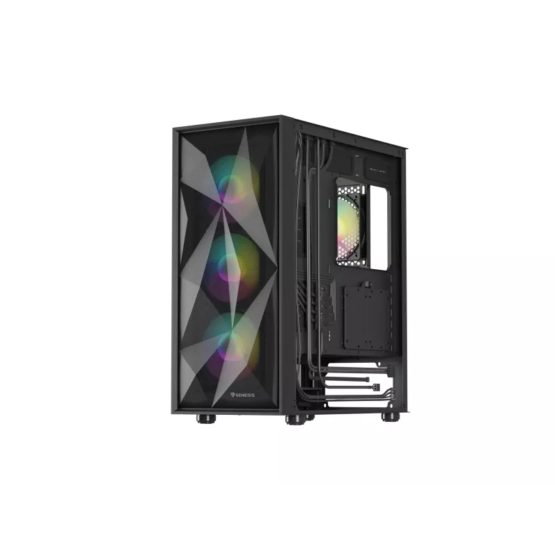 GENESIS Diaxid 605 ARGB Midi Tower Juoda