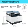 HP Color LaserJet Pro MFP 3302fdn, lazerinis, spalvotas spausdinimas, 600 x 600 DPI, A4, tiesioginis spausdinimas, mėlyna