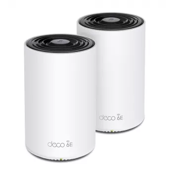 TP-Link AXE5400 viso namo tinklinė Wi-Fi 6E sistema (trijų dažnių juostų), balta, vidinė, tinklinė sistema, 500 m²