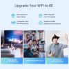 TP-Link AXE5400 viso namo tinklinė Wi-Fi 6E sistema (trijų dažnių juostų), balta, vidinė, tinklinė sistema, 500 m²