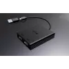 i-tec USB-A/USB-C Dual 4K/60 Hz HDMI vaizdo adapteris, 0,27 m, USB Type-A/USB Type-C, 2 x HDMI, kištukas, lizdas, 3840 x 2160 pikselių