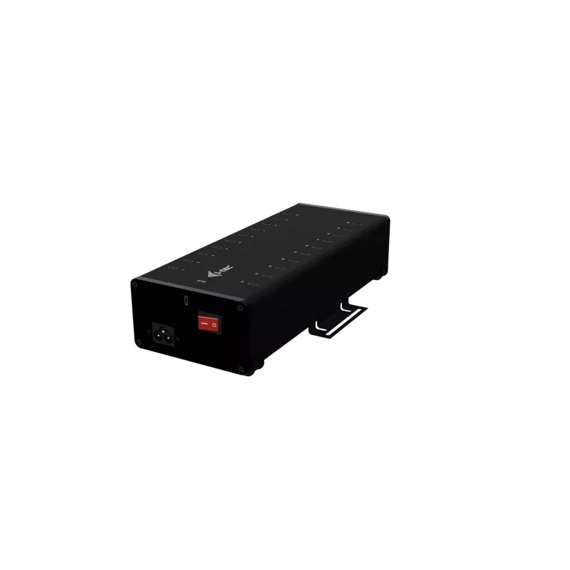 i-tec USB-C/USB-A Metal Charging + data HUB, 15W per lizdą, 20x USB-C