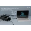 i-tec USB-C/USB-A Metal Charging + data HUB, 15W per lizdą, 20x USB-C