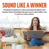 HP Poly Juodawire 8225 Stereo USB-C Headset +USB-C/A Adapter