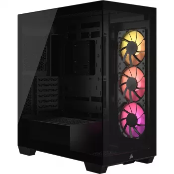 CORSAIR kompiuterio korpusas - 3500x ARGB vidutinio dydžio bokštas