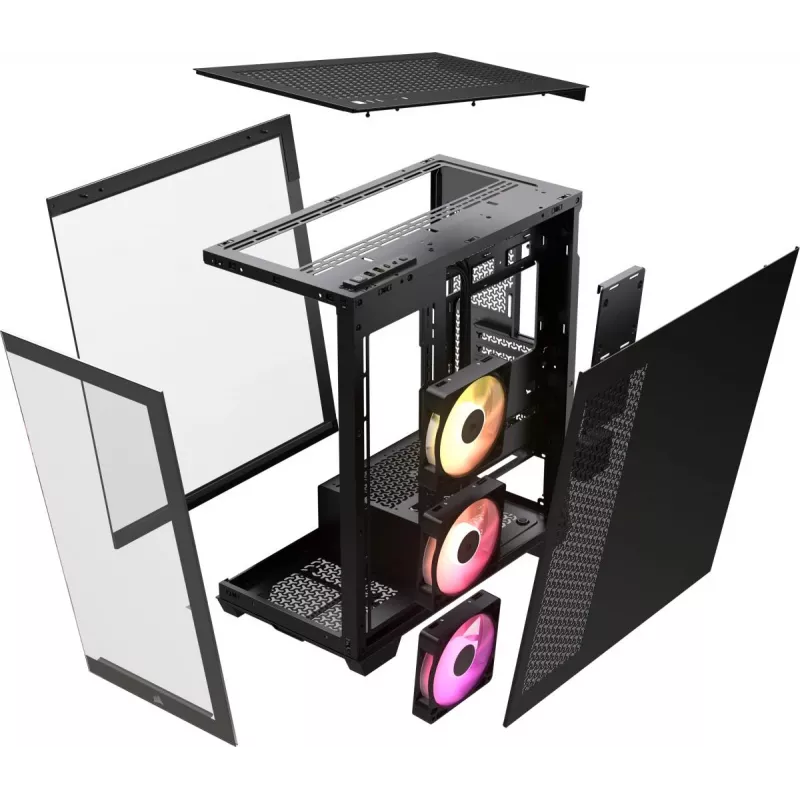 CORSAIR PC korpusas - Icue Link 3500x RGB Mid-tower