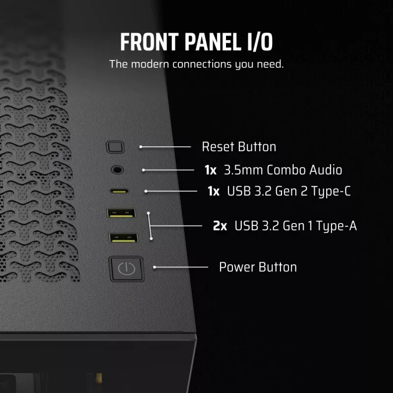 CORSAIR PC korpusas - Icue Link 3500x RGB Mid-tower