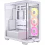 CORSAIR kompiuterio korpusas - iCUE LINK 3500X RGB vidutinio dydžio bokštas - balta