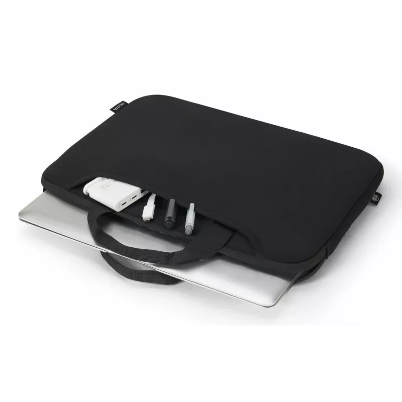 DICOTA Smart Sleeve One - 15-16 colių nešiojamojo kompiuterio dėklas - juodas / perdirbtas džersis