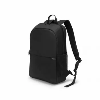 DICOTA Backpack One - 13-16 colių nešiojamojo kompiuterio kuprinė - juoda / 300D perdirbtas PET poliesteris
