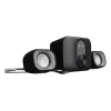 Namų garso mini sistema NATEC NGL-2111 — 3 W RMS, 2 garsiakalbiai, 3,5 mm įvestis, 7,62 cm žemų dažnių garsiakalbis, juoda