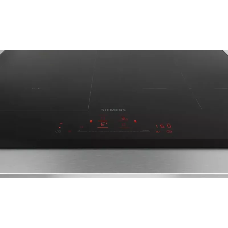 Siemens iQ100 ED651HSC1E Juoda Integruota 60 cm Zoninė indukcinė kaitlentė 4 zonos(-ų)