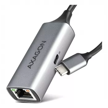 Axagon ADE-TXPD USB-C Gigabit Ethernet adapteris su PD 100W