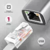 Axagon ADE-TXPD USB-C Gigabit Ethernet adapteris su PD 100W