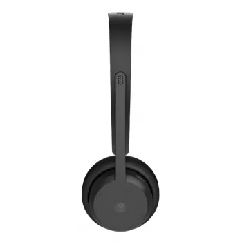 Lenovo belaidės VoIP ausinės su galvos juostele, biurui / skambučių centrui, Bluetooth, juodos