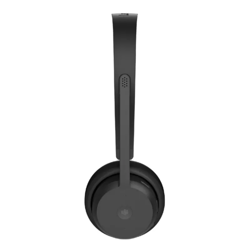 Lenovo belaidės VoIP ausinės su galvos juostele, biurui / skambučių centrui, Bluetooth, juodos