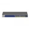 NETGEAR 28 prievadų PoE Gigabit/10G jungiamas išmanusis komutatorius (GS728TXP)