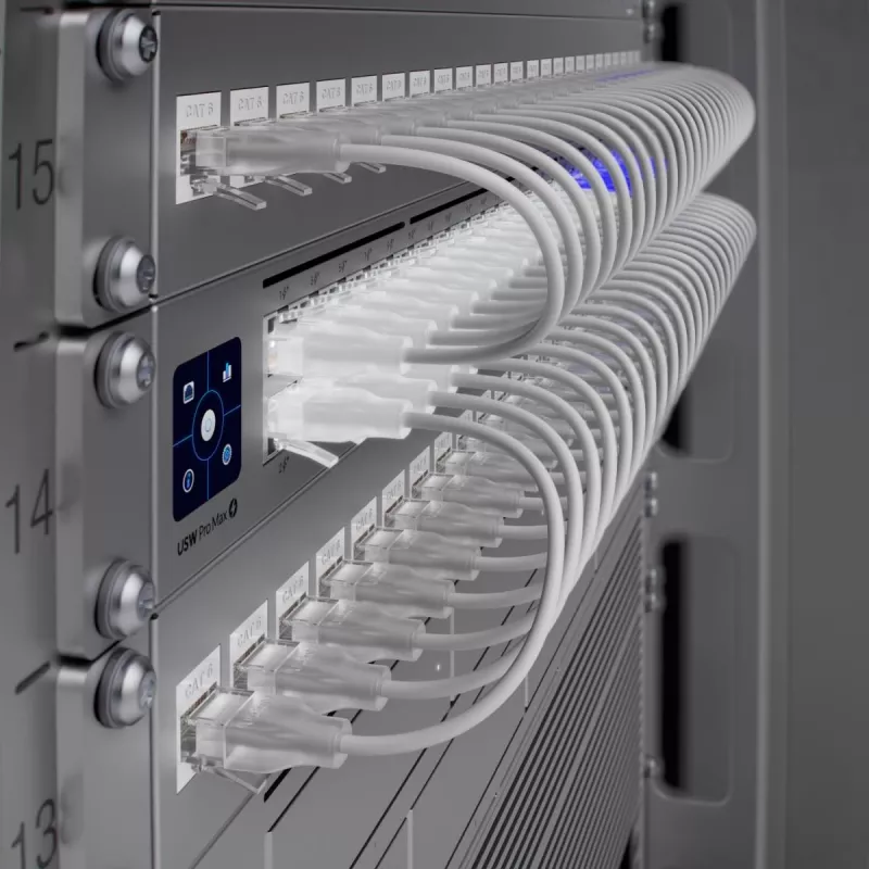 Komutatorius Ubiquiti USW-PRO-MAX-48-POE 24 prievadų 2.5G Ethernet