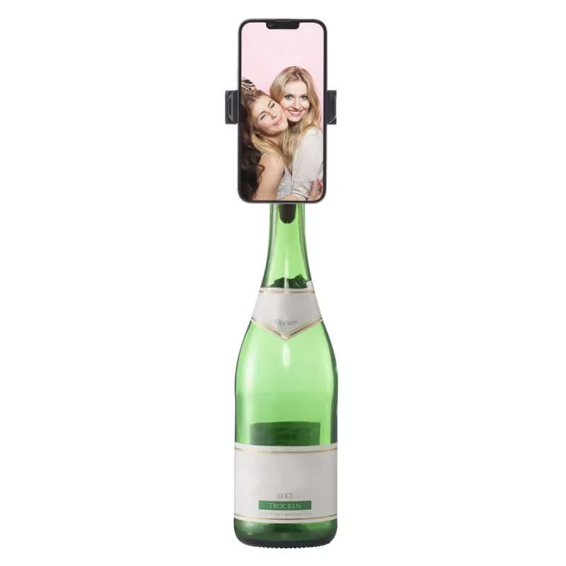 Hama Bottle Pod Fun pasyvus laikiklis mobiliesiems telefonams / išmaniesiems telefonams juoda, raudona