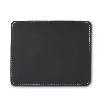 Pelės kilimėlis Hama Leather Look Juoda 00126856