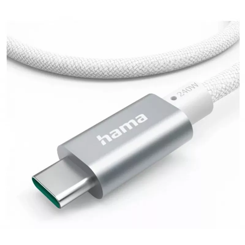 Hama Full-Featured USB kabelis USB 3.2 Gen 2 (3.1 Gen 2) 1.5 m USB C Balta