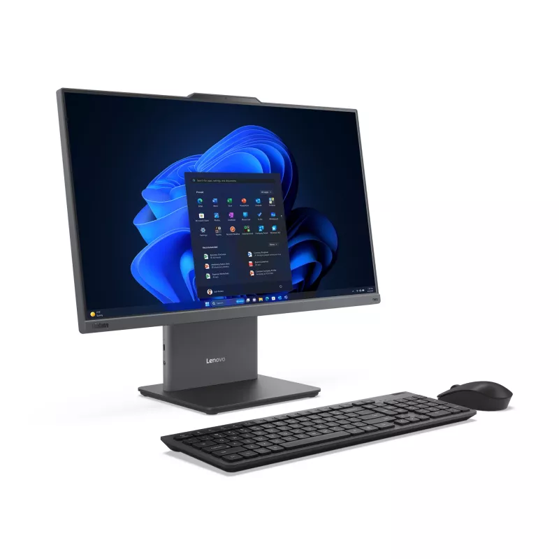 “Lenovo ThinkCentre neo 50a 24 Gen 5 Intel® Core™ i5 i5-13420H 60.5 cm (23.8 colio) 1920 x 1080 pikselių Liečiamas ekranas Viskas viename kompiuteris 16 GB DDR5-SDRAM 512 GB SSD Windows 11 Pro Wi-Fi 6 (802.11ax) Pilka”