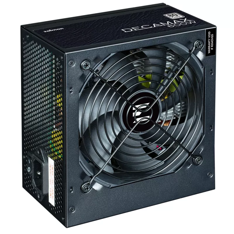Zalman Decamax maitinimo blokas 600 W ATX juodas