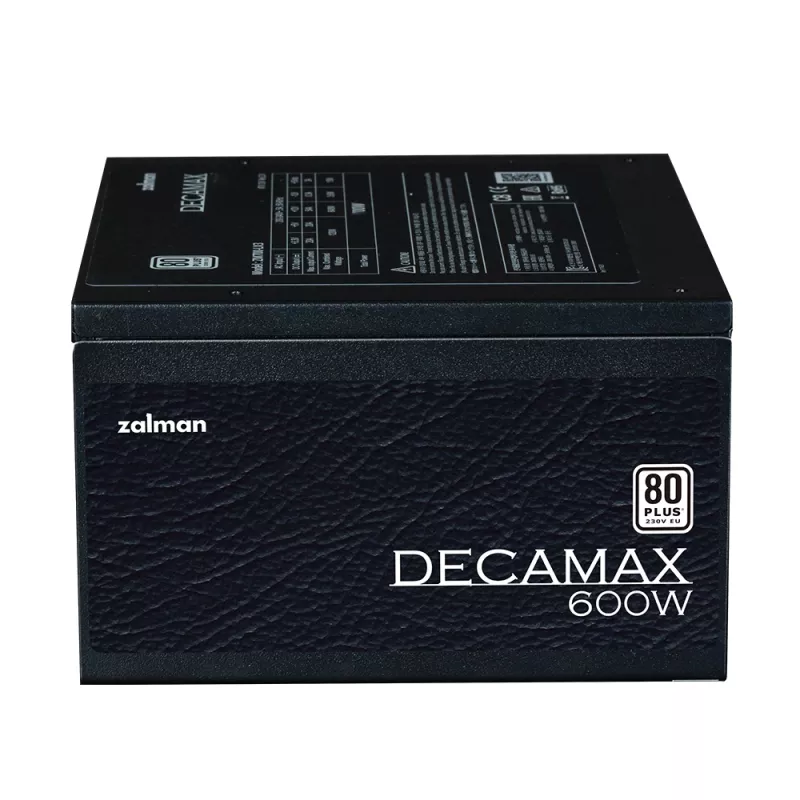 Zalman Decamax maitinimo blokas 600 W ATX juodas