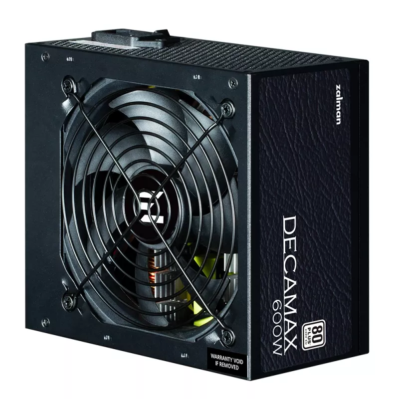 Zalman Decamax maitinimo blokas 600 W ATX juodas