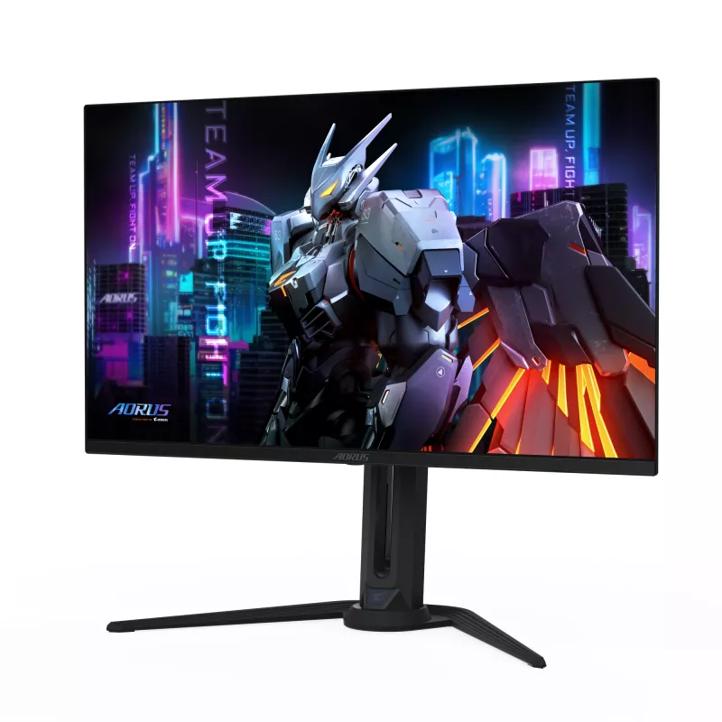 GIGABYTE AORUS FO32U2 32” OLED žaidimų monitorius - 3840 x 2160 (UHD), 240 Hz, 0,03 ms, KVM, 250 cd/m², FreeSync Premium Pro, DisplayHDR True Black 400, HDMI 2.1