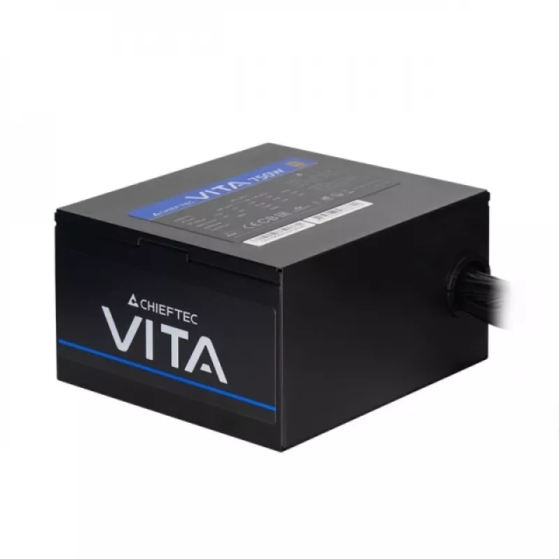 Chieftec Vita maitinimo blokas 750W 80+ Bronze mažmeninė pakuotė - PC/Server PSU - 20+4 pin ATX PS/2