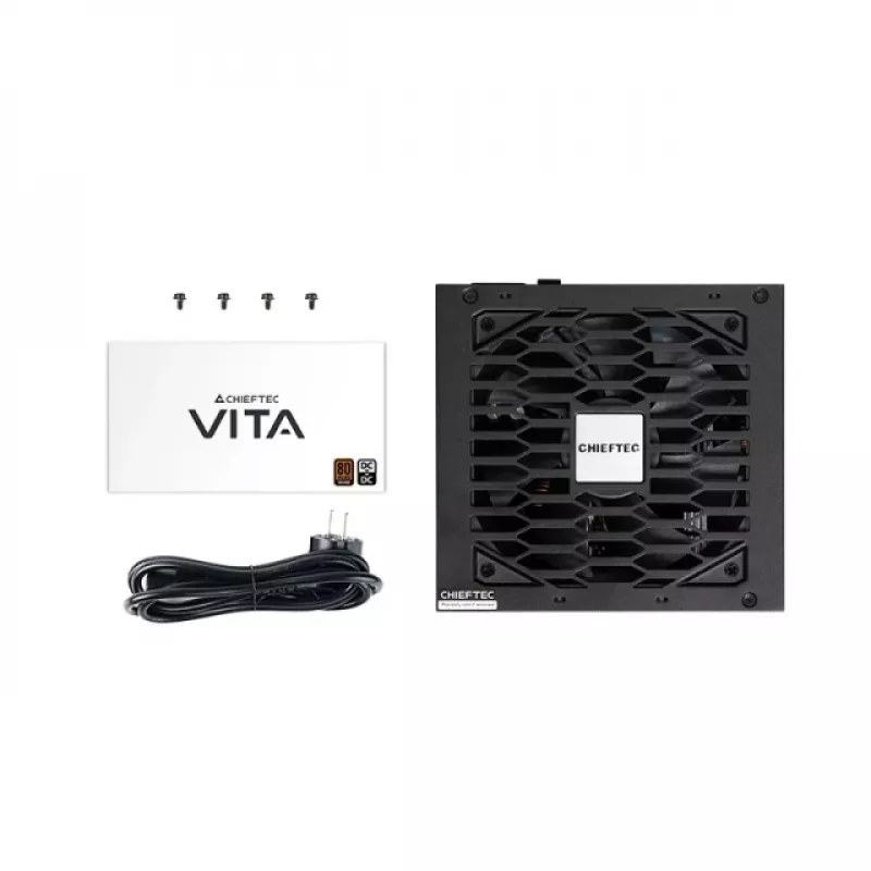 Chieftec Vita maitinimo blokas 750W 80+ Bronze mažmeninė pakuotė - PC/Server PSU - 20+4 pin ATX PS/2
