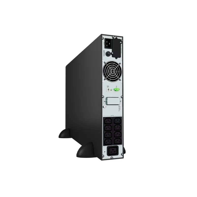 Vertiv Liebert GXE3-3000IRT2UXL nepertraukiamo maitinimo šaltinis (UPS) Dvigubo keitimo (Online) 3 kVA 2700 W 9 kintamosios srovės lizdai (-ų)