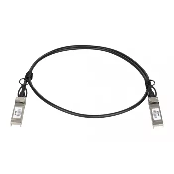 D-Link DEM-CB100S28 InfiniBand / šviesolaidinis kabelis 1 m SFP28 juodas, sidabrinis