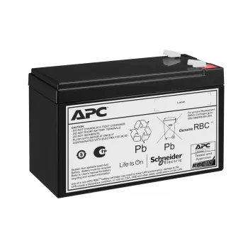 APC atsarginis baterijų kasetė Nr. 177, sandari švino rūgšties (VRLA), 24 V, 9 Ah, 1 vnt., juoda, be gyvsidabrio (Hg)