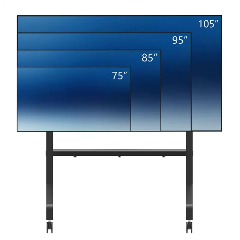 Neomounts FL50-575BL1 TV vežimėlis 65-115 col. – greitas montavimas – TÜV