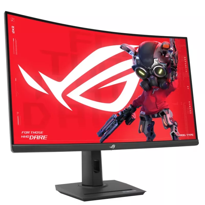 ASUS ROG Strix XG32WCS kompiuterio monitorius 80 cm (31,5 colio) 2560 x 1440 pikselių Quad HD LED juodas