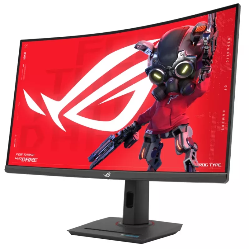 ASUS ROG Strix XG32WCS kompiuterio monitorius 80 cm (31,5 colio) 2560 x 1440 pikselių Quad HD LED juodas