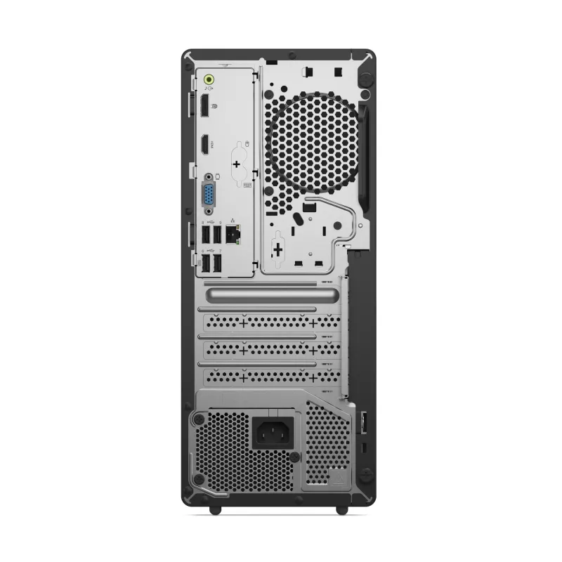 Lenovo ThinkCentre neo 50t Gen 5 Intel® Core™ i3 i3-14100 8 GB DDR5-SDRAM 512 GB SSD Windows 11 Pro Tower PC Juoda, Pilka