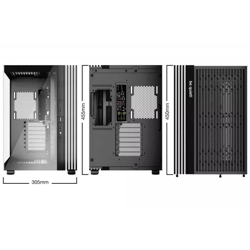 be quiet LIGHT BASE 600 DX Juoda Midi Tower