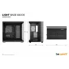 be quiet LIGHT BASE 600 DX Juoda Midi Tower