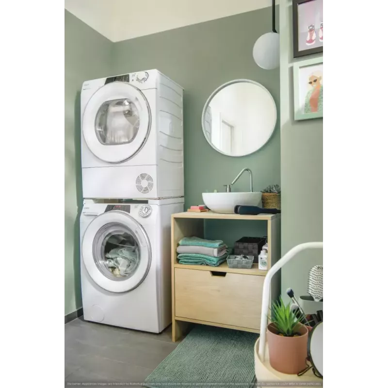 Candy RapidÓ RO4 274DWMS7/1-S skalbimo mašina Įkraunama iš priekio 7 kg 1200 aps./min Balta